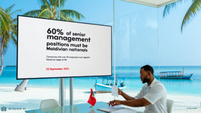 Stay compliant with the Maldives Employment Act Sixth Amendment. Discover how Wisdom AI helps resorts streamline HR compliance and boost efficiency.